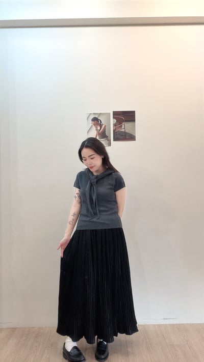 日感光澤裙10