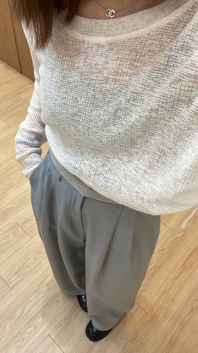 個性設計西寬褲8