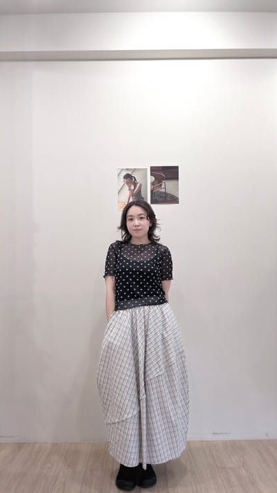 滿滿小花透膚衫3
