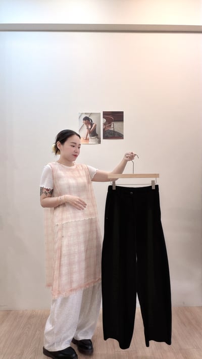 涼感繭型棉褲2
