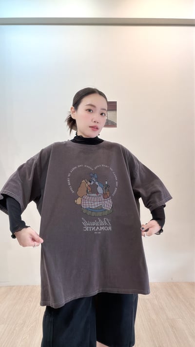 愛心美式狗狗Tee3