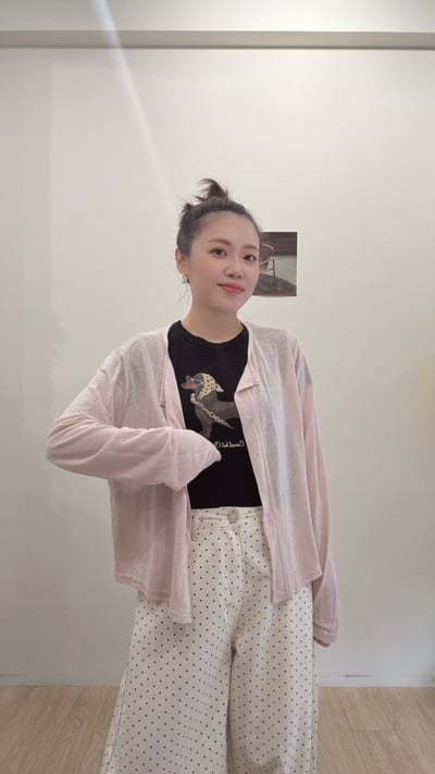 雪花棉柔排釦衫4