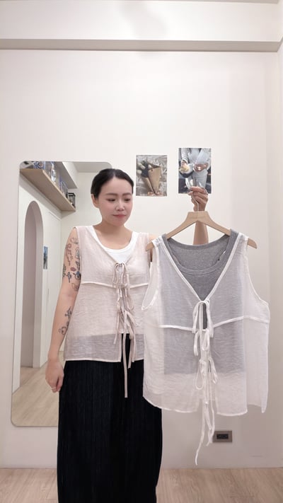 綁帶背心set2