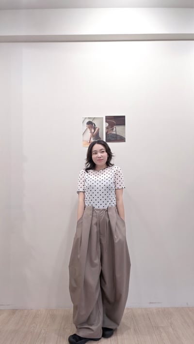 滿滿小花透膚衫7