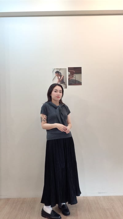 日感光澤裙8