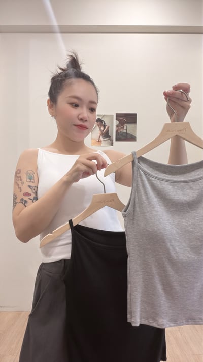 舒服親膚一字領背心5