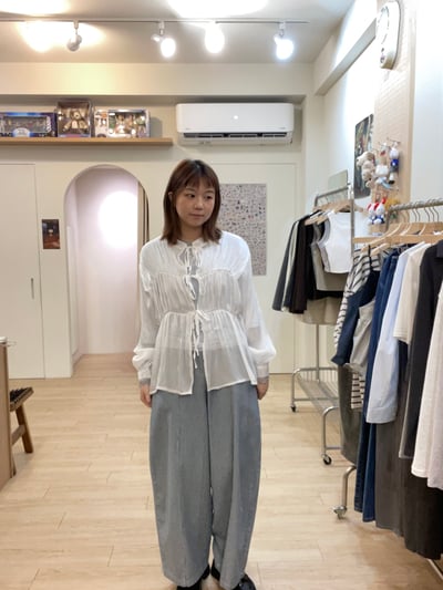 韓國舒服拼接薄上衣4