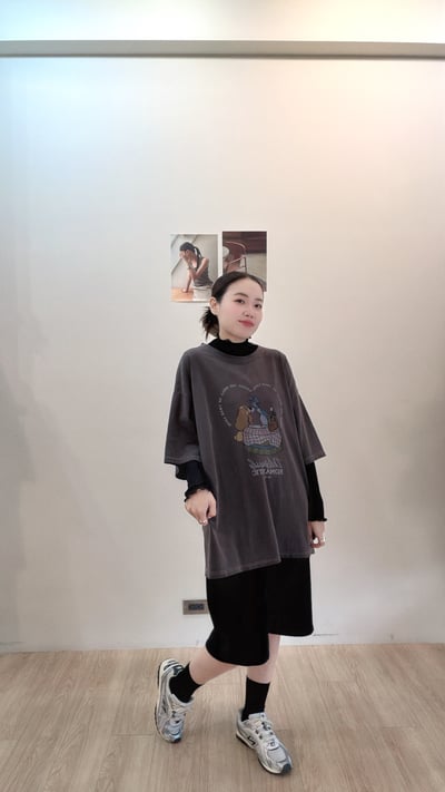 愛心美式狗狗Tee4