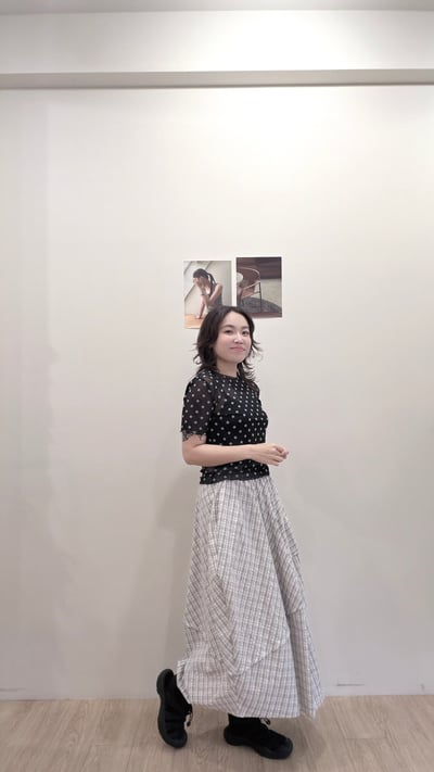 滿滿小花透膚衫4