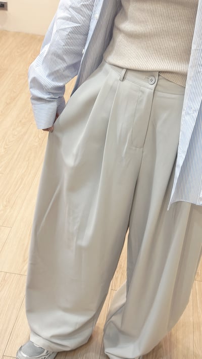 個性設計西寬褲7