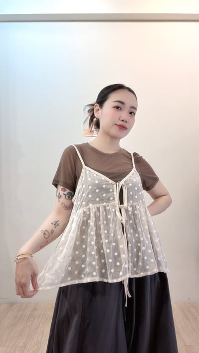 抓皺涼感透膚Tee3
