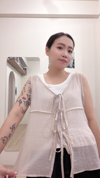 綁帶背心set4