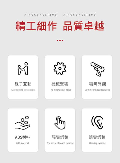 特戰玩具槍 慣性衝鋒槍玩具M016B 角色扮演禮盒套裝 男孩玩具(影片必看)4