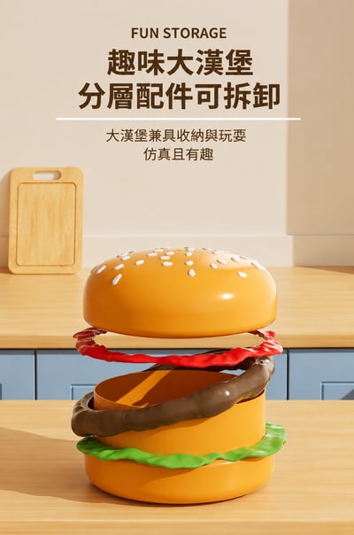 漢堡A168-1小廚師料理組 56PCS 兒童扮家家酒 食物切切樂 廚房玩具(影片必看 )5