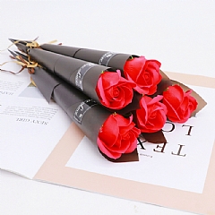 母親節康乃馨香皂花意活動禮品 畢業禮物6