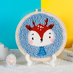 俄羅DIY材料包戳戳繡手工毛線刺繡4