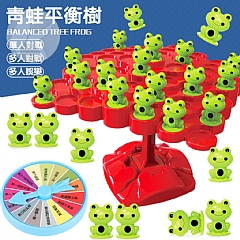 聖誕禮 送禮用 平衡托普塔轉盤疊疊樂 青蛙平衡樹1600-4(影片必看)1