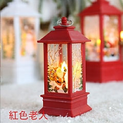 新款 時尚款-聖誕節風燈 燭檯燈小夜燈 桌面擺飾聖誕裝飾品(影片必看)2