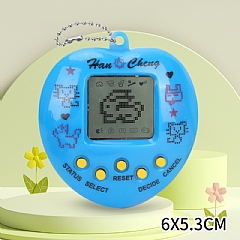 熱賣電子寵物機掛飾懷舊遊戲機兒童益智玩具3072(影片必看)4