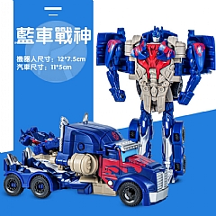 手辦變形機器小汽車二合一男孩模型變形車JY675(影片必看)3