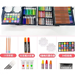 雙層畫筆組兒童鋁盒美術繪畫禮品水彩筆套裝(影片必看)8