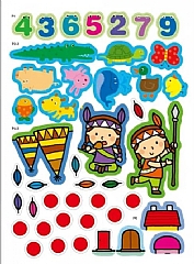風車-4-5歲-我的第一本數學啟蒙貼紙遊戲書3