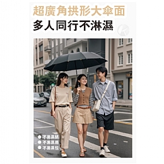 雨傘自動開收8骨 24骨晴雨兩用男士 女士折疊傘遮陽防曬傘6