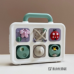 蒙特梭利幼兒智力探索典藏忙碌板（昆虫探索版）JY18009(影片必看)4