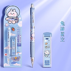 可愛小兔0.5 自動鉛筆 搖搖自動鉛筆 只要揺一搖筆芯就會出來!3