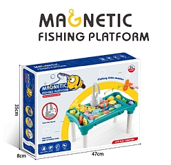 電動循環出水磁性釣魚桌 兒童釣魚台(影片必看)3