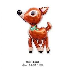 聖誕節系列氣球 大號 派對裝飾 聖誕樹氣球 聖誕老人雪人氣球8