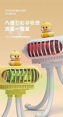 小黃鴨八爪魚usb風扇嬰兒推車風扇便攜桌面辦公室風扇(影片必看)5