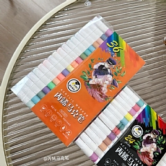 小紅書 不掉色塗鴉丙烯馬克筆 環保水彩筆 36色(影片必看)2