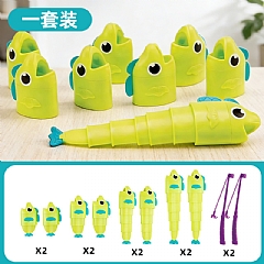 掛鉤釣魚玩具XY-105益智早期教寶寶男孩女孩家庭桌遊互動遊戲5