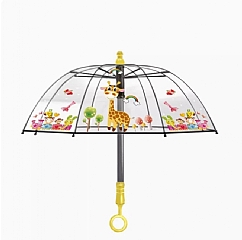 新款雨傘+水炮傘水槍 可以噴水打水仗神器 卡通造型 兒童夏天必備爆款呲水兩用雨傘(不挑色)(影片必看)2