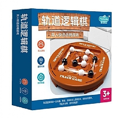 軌道邏輯棋益智玩具軌道邏輯棋雙人對戰桌遊20239-B(影片必看)2