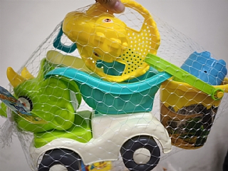 D-2203-2 恐龍砂石車沙灘玩沙工具3