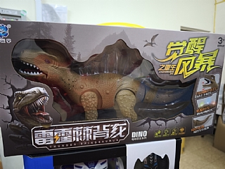 D-9925電動蕀背龍 電動恐龍系列 雷霆棘背龍4