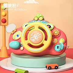 兒童方向盤早期教育YL201玩具寶寶仿汽車嬰兒車推車遛娃(影片必看)2