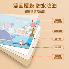 0啟蒙思維訓練忙碌書busy book安靜貼書場景拼圖早期教育(影片必看)4