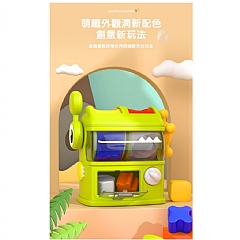 恐龍配對機 SS9903恐龍形狀配對遊戲機鍛鍊0-3歲寶寶益智手眼協調顏色認知(影片必看)6