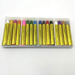 彩色蠟筆28色DIY手繪塗鴉臉彩(影片必看)7