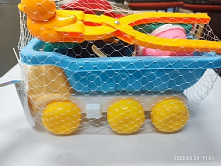 D-310 199 大砂石車 小鴨夾 全套戶外挖沙工具沙灘鏟子海邊夏季玩具2