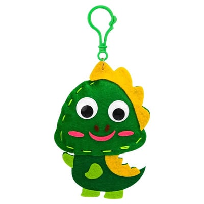 小學生 DIY創意掛件材料包 兒童手作文具小玩具1入隨機 (影片必看 )4