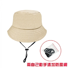防曬遮戶外登山親子帽防曬帽子純色光板盆帽2