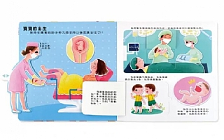 風車-男生女生不一樣-幼兒性教育啟蒙互動遊戲書4