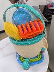 D-兒童沙灘8031 199 火箭含沙灘桶套裝 挖沙手臂寶寶鏟桶水桶海邊戲水玩沙(顏色隨機)(影片參考)7
