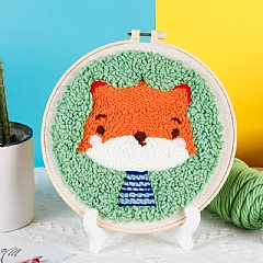 俄羅DIY材料包戳戳繡手工毛線刺繡6