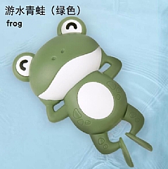 抖音同款游泳小青蛙洗澡玩具發條青蛙會游泳(影片必看)4