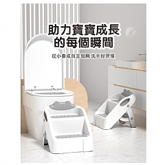 可折疊二階 兒童塑膠梯 雙層兒童踩腳凳(影片必看)4